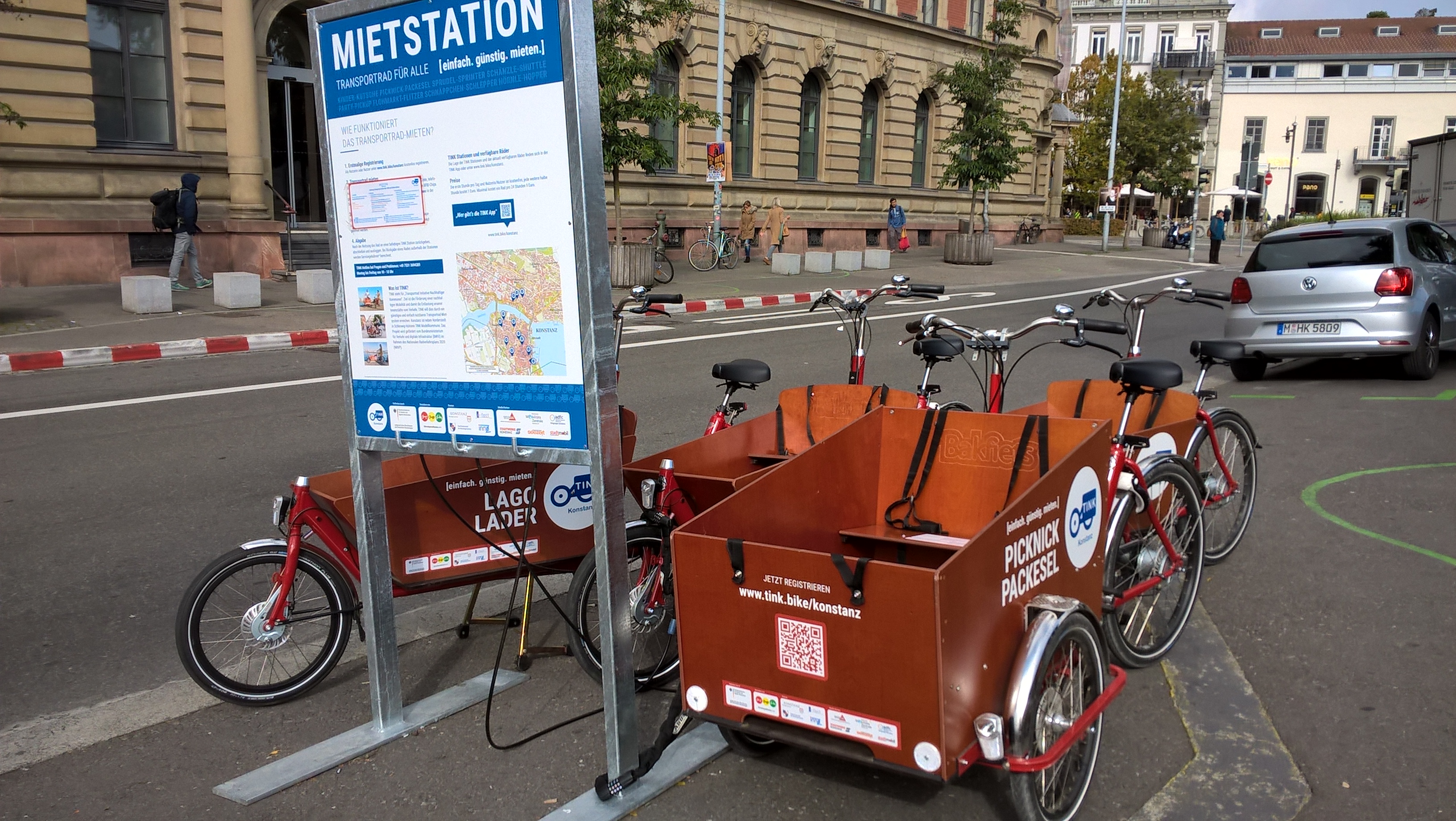 Preiswert Fahrräder leihen in Konstanz